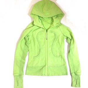 Lululemon Lime Green Scuba Jacket